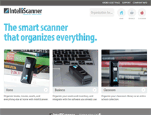 Tablet Screenshot of intelliscanner.com